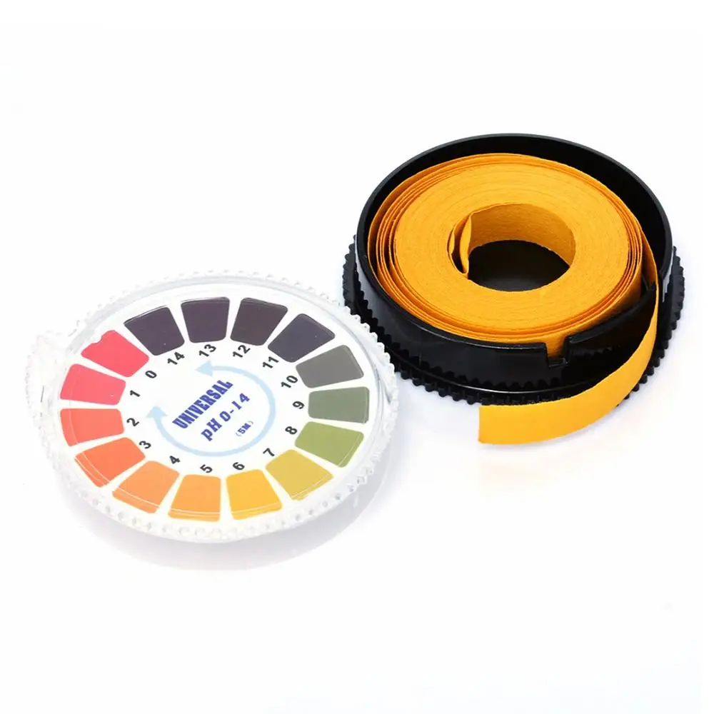 Description Picture 2 of item0-14 PH Alkaline Acid Indicator Meter Test Paper Roll For Water Urine Saliva Soil Litmus Accurate Testing Measuring 5Meters