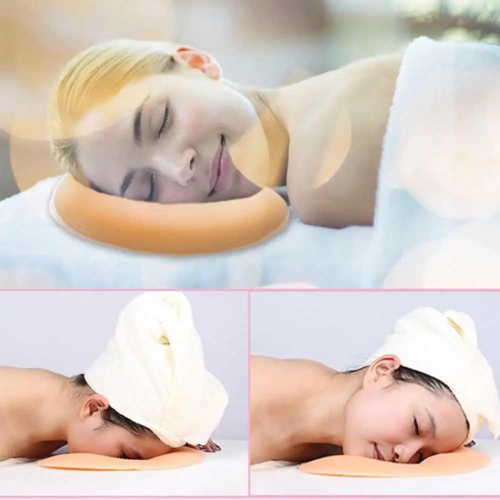 

Non-slip SPA Home Massage Pillow Relax Cushion Silicone Pillow Beauty Pad