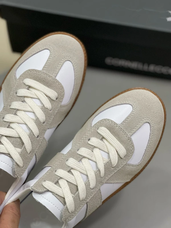 Withered Vulcanized Woman Fashion Soft Genuine Leather Training Shoes Women Patchwokr Casual Sneakers Women