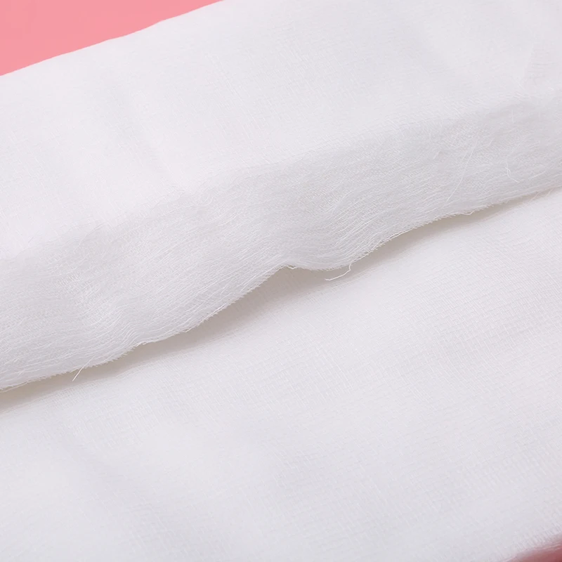 Soft Gauze Beauty Salon Apply Soft Mask Beauty Gauze Block Disposable Mask Special Face Skin Management 100 Pcs cotton face mask sheet