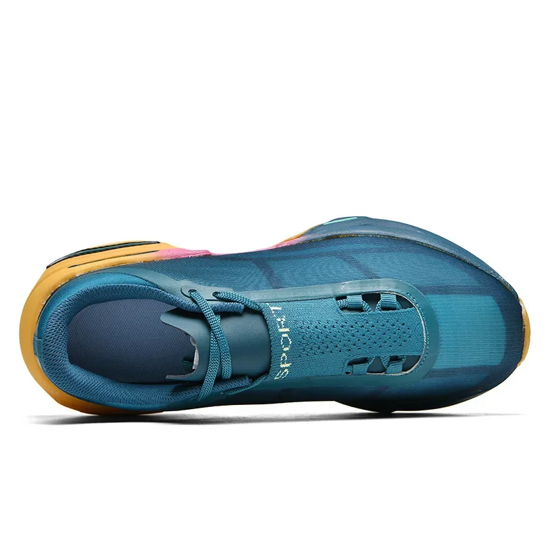 Outdoor Racing Shoes Men Retro Trendy Slow Running Sports Shoes Training Sneakers