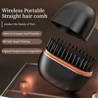 ⁦מסרק מיישר שיער אלחוטי – קומפקטי, נטען וללא נזק לשיער⁩ – תמונה ⁦2⁩