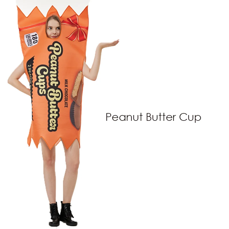 2025 New Arrival Funny Candy Food Couple Outfit Peanut 2025 New Arrival Funny Candy Food Couple Outfit Peanut