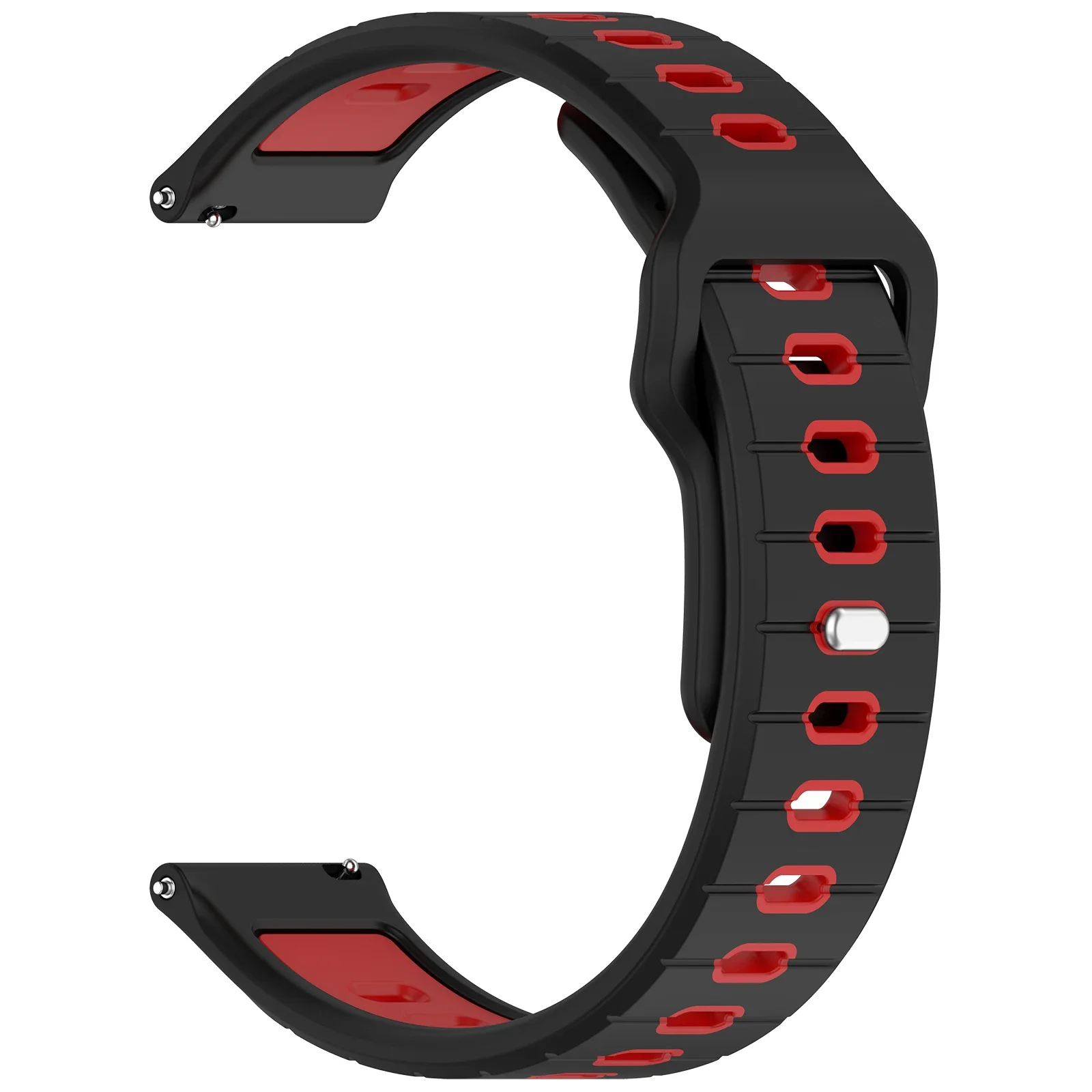 Dual-Tone Silicone Sports Outdoor Running Strap