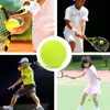 3/6/9PCS High Elasticity Training Entertainment Ball Tennis For Training Exercises Elastic Fiber Rubber Outdoor Tennis Ball 6