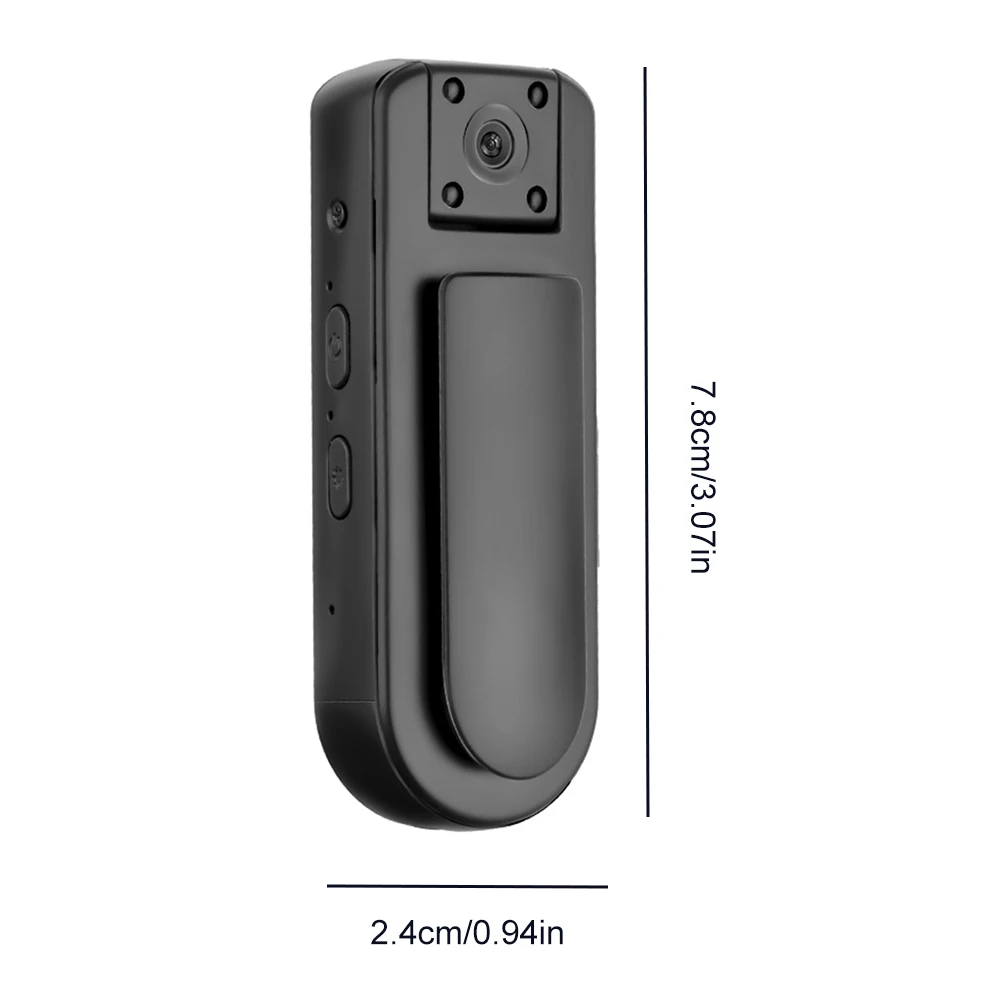 HD 1080P Sport Bike Outdoor Video Recorder with Audio & Video Recording WiFi Portable Small Personal Camcorder Body Worn Cam