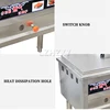 Commercial Gas Fryer 25L*1 Deep Stainless Steel Machine One Tanks One Sieve Chicken/French Kitchen Restaurant Food 4