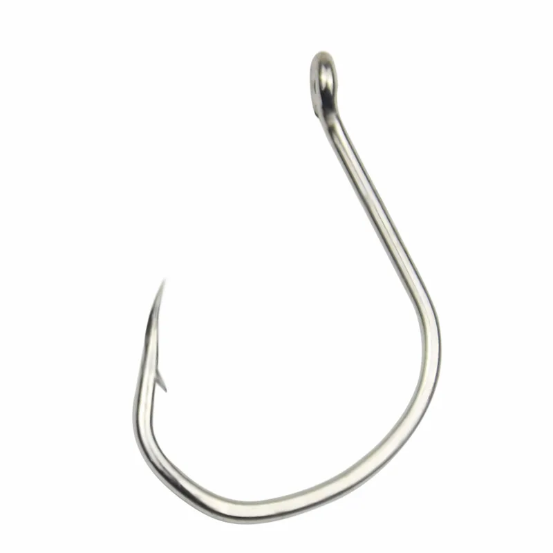 Lionriver Black Nickel Heavy Circle Hook High Carbon Steel