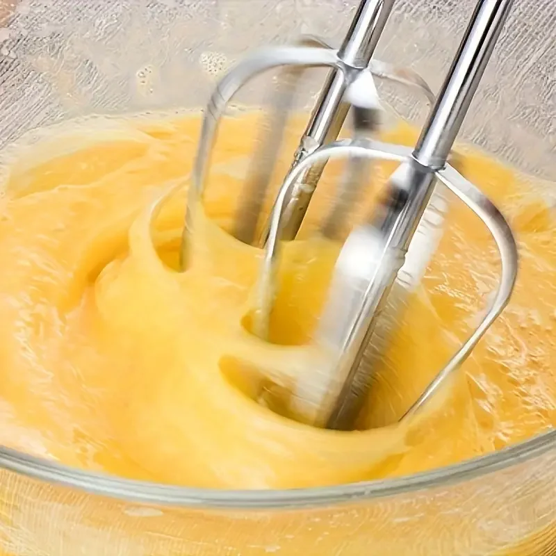 1pc electric manual mixer, household appliance mixer, electric food kitchen bowl auxiliary mixing mixer