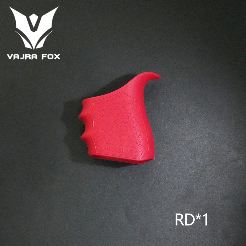 Handgun Grip Cover 1Pcs Tactical Universal Gun Grip Cover Fit Pistol Handle Non-Slip Rubber Cover Fit Gloc G17 G18 G19 Handle Weapon Accessory