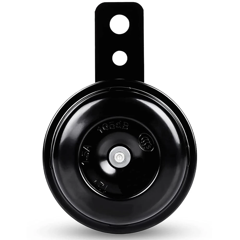 Universal Motorcycle Electric Horns Auto Horns Loud kit 12V 1.5A 105db Waterproof Round Loud Horn Speakers Accessories motorcycle electric horn