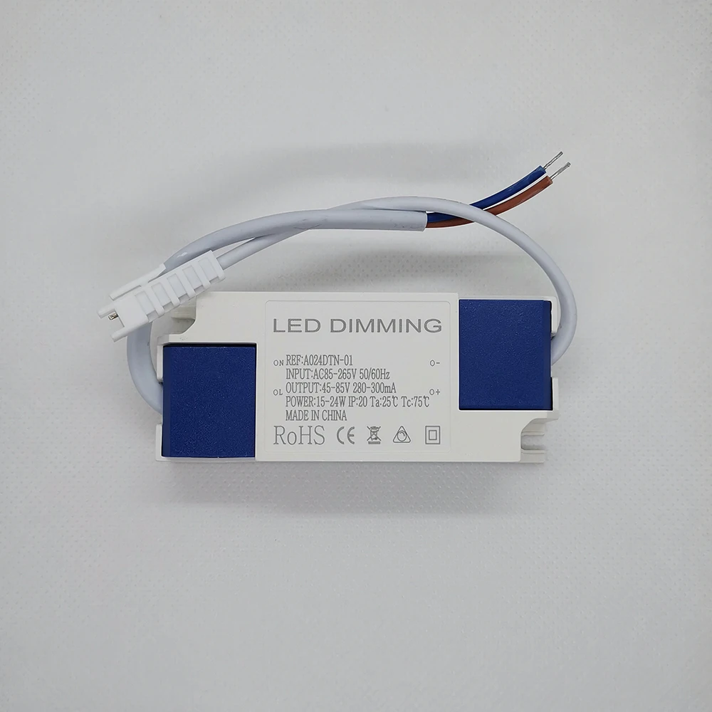LED Dimming AC Driver +Shell 15~24x1W Power Supply for Lamp Spot Light ...