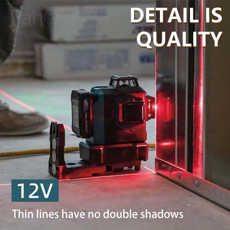Makita High-Precision 16-Line Level Green Light Laser High-Precision Portable herramientas para construccion laser 360 5