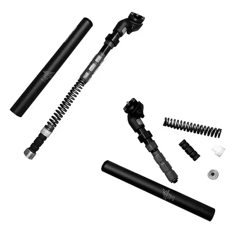 ZOOM Fahrrad Sattel Suspension Sattelstütze Aluminium Legierung Sattelstütze 27,2/30,9/31,6*350mm Fit MTB Straße falten DH Radfahren Zubehör – Detail 8
