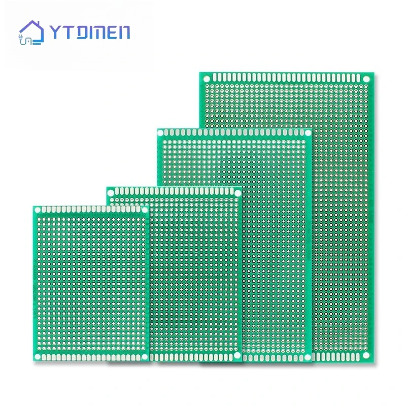 1-5PCS 단면 PCB 프로토타입 보드 10x10/10x15/10x22/12x18mm FR4 구리 클래드 전자용 범용 DIY 회로 기판