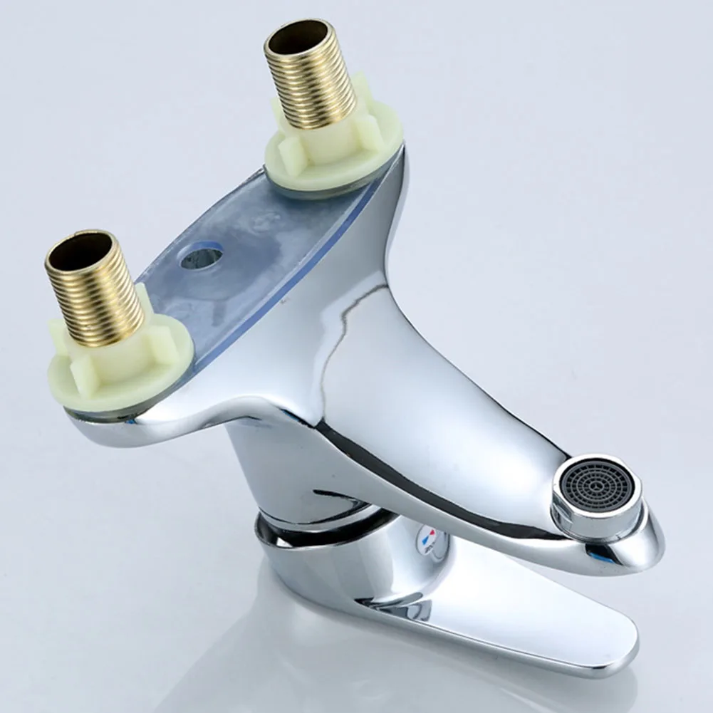 

Brand New Faucet Water Valve Switch 10.5*14.1cm Bathroom Ceramic Valve Core Electroplating Handle Hot And Cold