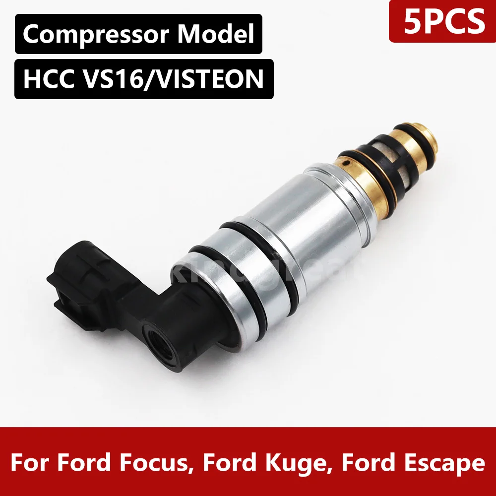 

5PCS New Quality fit For Ford Focus, Ford Kuge, Ford Escape 87mm HCC VS16/VISTEON A/C Air Conditioning Compressor Control Valve