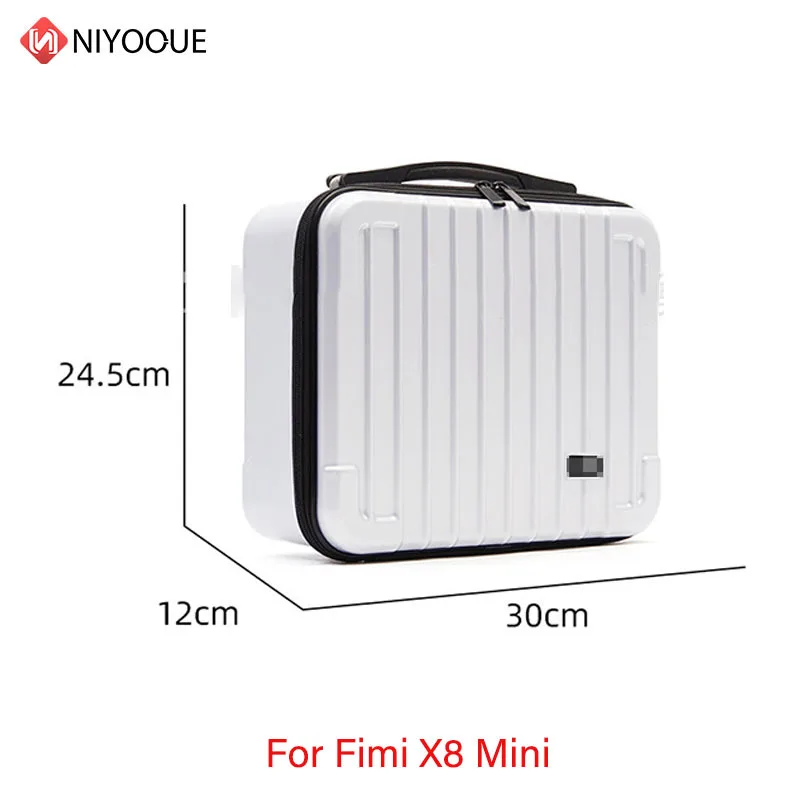 Drone Shoulder Bag For Fimi X8 Mini Portable Storage Bags Handbag Waterproof Carrying Case Box Hard Cover Accessories Black