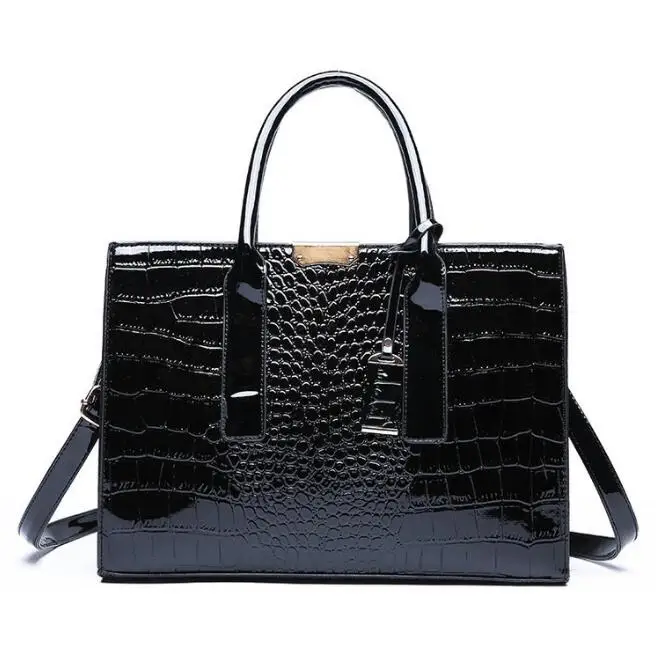 

Leather Women Messenger Bags Crocodile Female Crossbody Bags Shoulder Bags For Women High Quality Ladies Handbags Tote