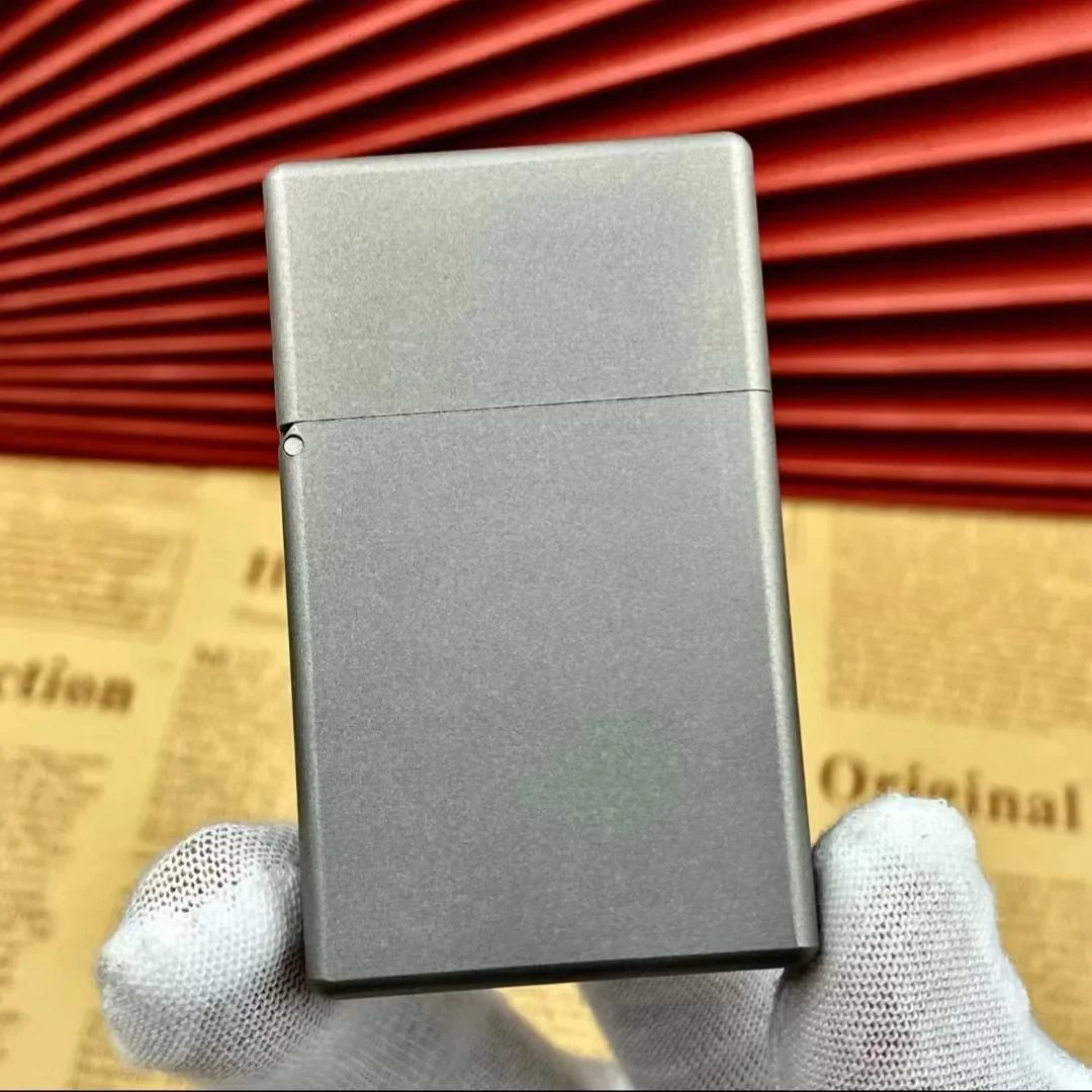 Zorro Titanium Alloy 538, 912 Narrow Machine Small Square Head Kerosene Lighter Gadget Smoking Accessories With box 6