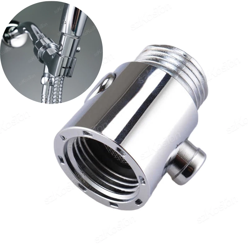 Shut-off Valve Flow Limiter Shower Head One-Button Pause Water Stop ...