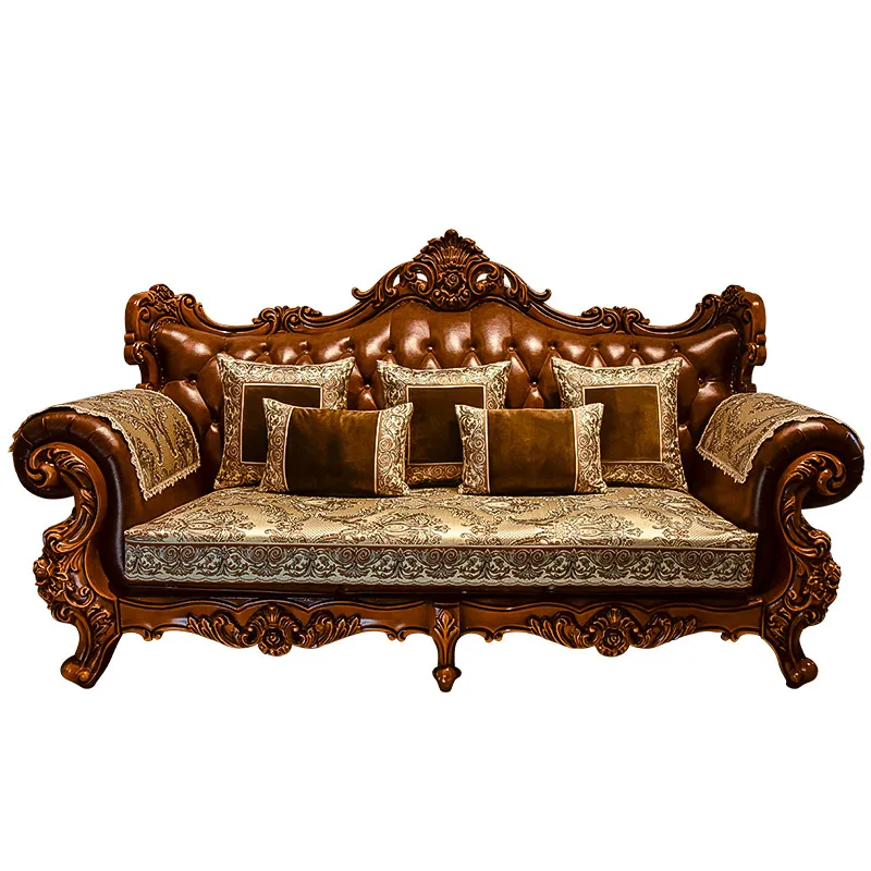 Luxury High-end Sofa Covers European Chenille Universal Non-slip Sofa Cushion Home Living Room Furniture Protector Couch Cover 6