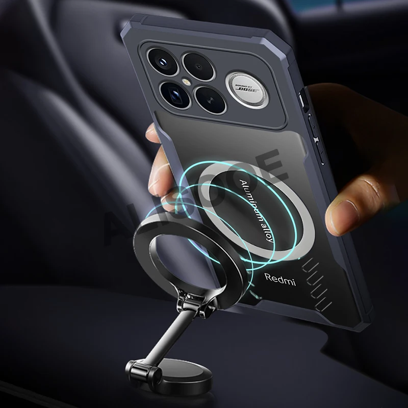 Enhanced Transparent Heat Dissipation Phone Case with Full Protection