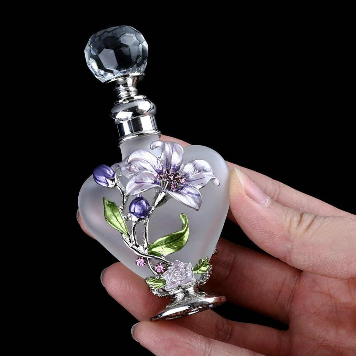 Vintage Flower Shaped Perfume Bottle 1pc 10ml Vintage Perfume