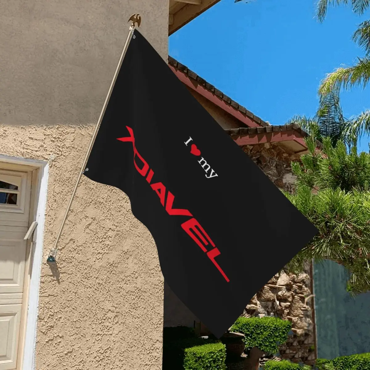 Xdiavel Homme Moto X Diavel House Yard Decoration Banner Car Motorcycle Team O Conpany Logo Flag Outdoor Banner