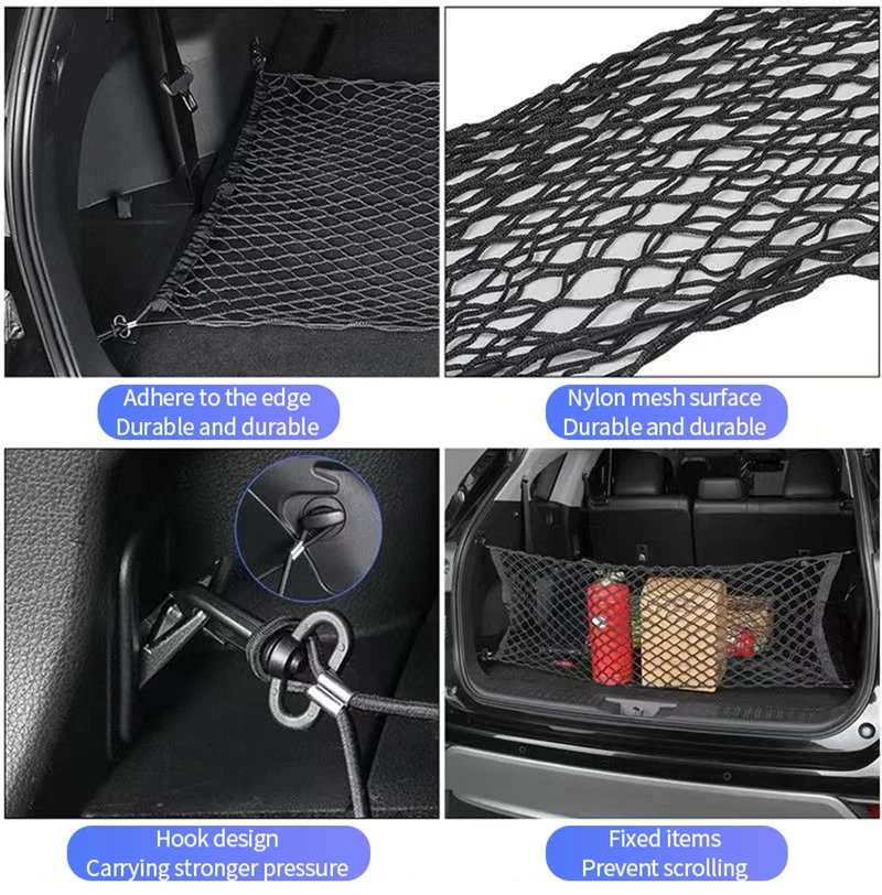 Auto Stamm Gepäck für Volkswagen VW POLO MK6 MK5 2009 ~ 2023 Lagerung  Fracht Veranstalter Elastische Mesh Net Halter Tasche zubehör - AliExpress