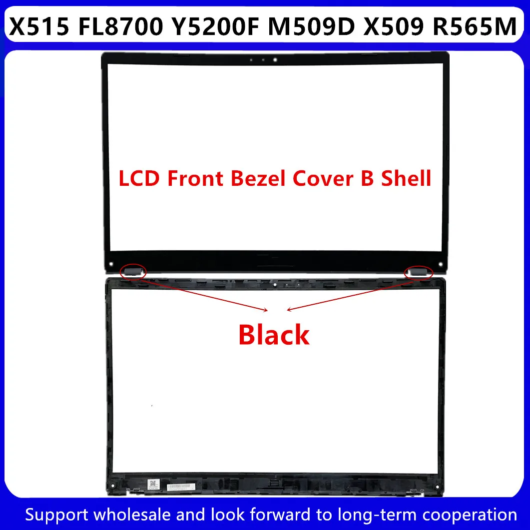 para Asus Vivobook X515 Fl8700 Y5200f M509d X509 R565m Y5200 F509 Y5200 V5200f Lcd Capa Traseira Lcd Frente Moldura Capa Novo - Imagem 3
