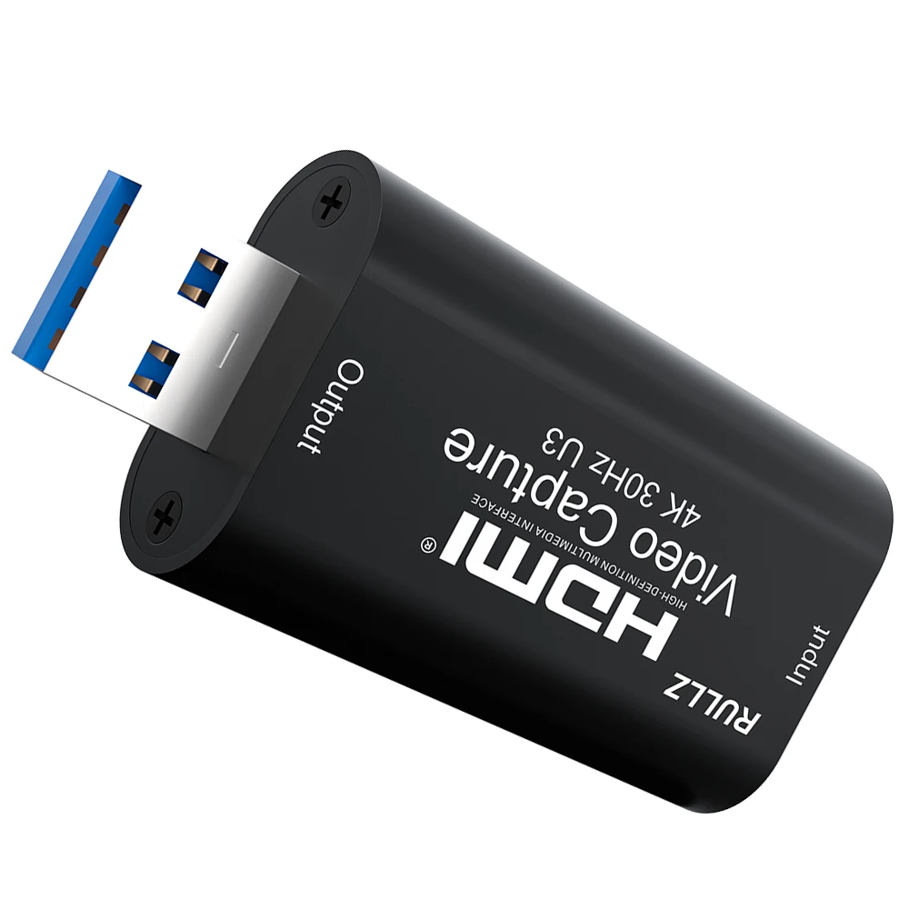 Real USB 3.0 HDMI Video Capture Card Yuy2 1080P 60fps Full HD Ms2130 Capture Card Game Recorder Grabber Laptop PC Live Streaming