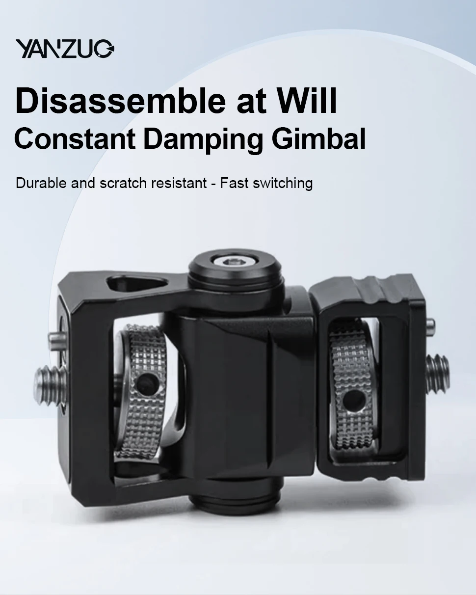 Mini Monitor Mount Holder Tripod Monopod Bracket Swivel and Tilt Adjustable for