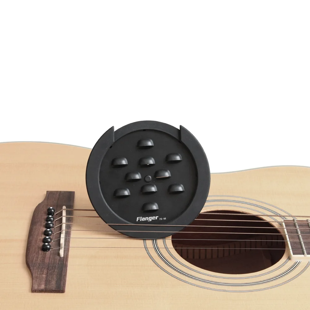 

Flanger FS-08 Guitar Sound Hole Cover 100mm Sound Hole Acoustic Folk Guitar Black Soundhole Cover Guitar Accessories & Parts