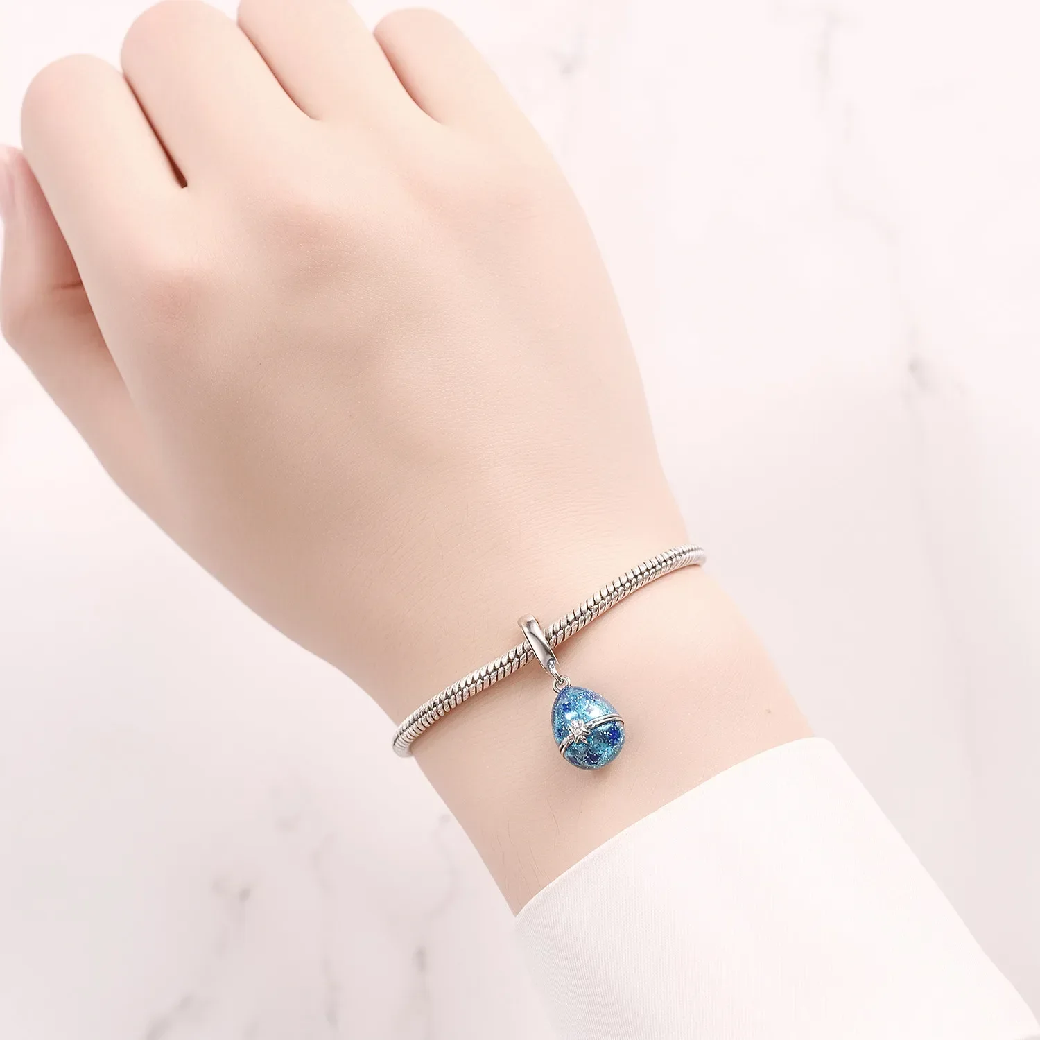 Blue Star Easter Charm 5