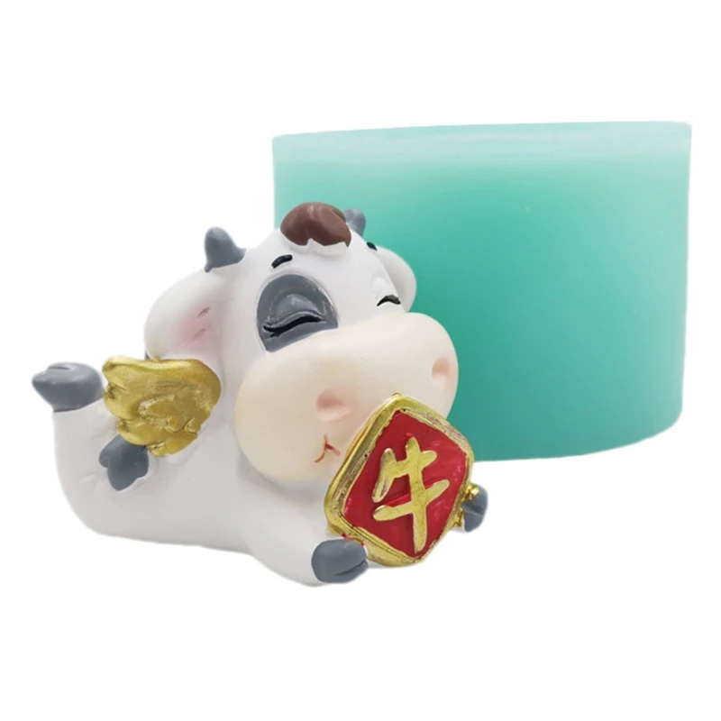 

Chocolate Mould Silicone Cake Mold Fondant Moulds Baking Gadget Little Cow