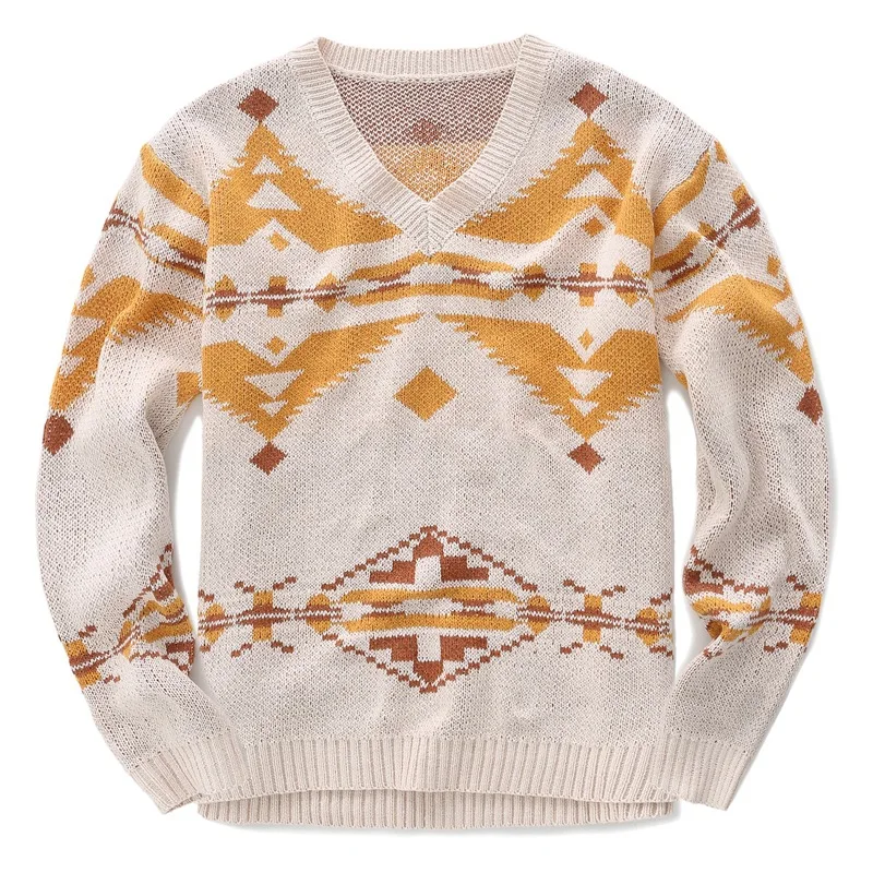 

Men's Sweater 2023 Autumn And Winter New Fashion V-Neck Youth Casual Large Size Sweater