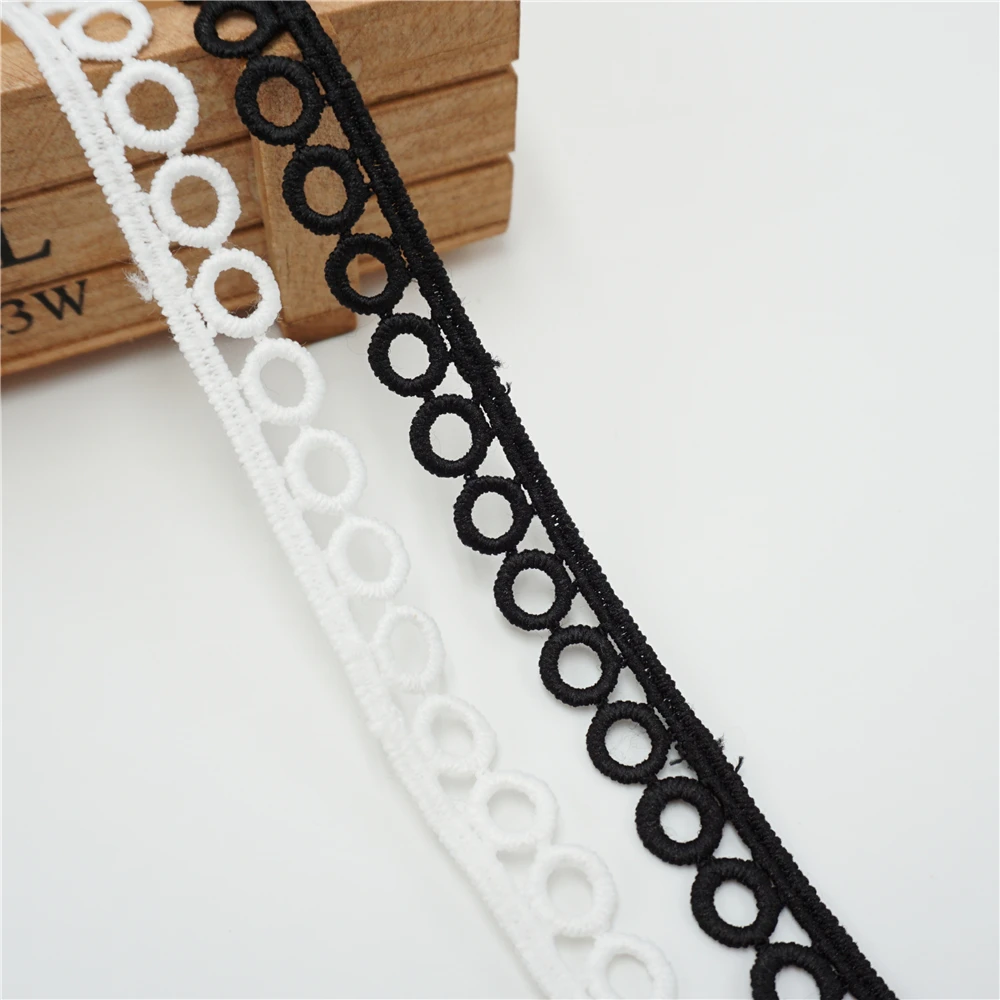 Cusack Circle Loop Lace Trim Ribbon Tape Costume Trimmings Applique DIY Crafts Sewing Fabric 14 Yards lace ribbon lace sewing accessories lace sewing supplies
