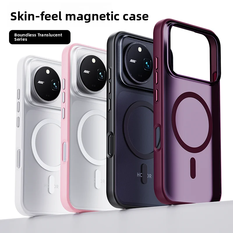 Transparent Magnetic Protective Back Cover Case for HuaweiHonor Magic 9 Pro Max