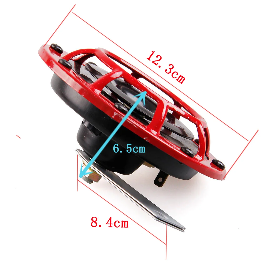 Car Air Horn Red/Black/Blue/Colour 139Db Multi-tone Car Horn 12V a pair For Subaru Impreza WRX Evo New