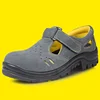 Safety Work Shoes – Breathable Cow Suede 1
