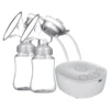 Double Electric Breast Pump Hands Free Breast Pump for Breastfeeding Low Noise Anti-Backflow Comfort Milk Collector BPA-free 1