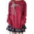 Fairy Grunge y2k Top Women Gothic Graphic Print Round Neck Long Sleeve T Shirt Emo Clothes 2000s Clothing Streetwear