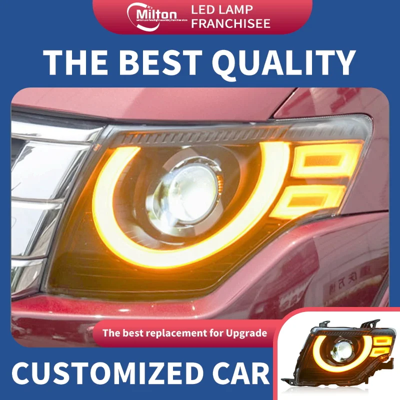 

Автомобильные фары для Pajero V93 V97 Montero 2009-2021 светодиодный, автомобильная фара в сборе, обновление, защитный дизайн, сигнальная лампа, инструмент, аксессуары