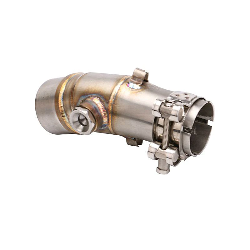 Escape Motorcycle Mid Connect Tube Middle Link Pipe Stainless Steel Exhaust System For Kawasaki ER6N 2012-2016 - Image 2