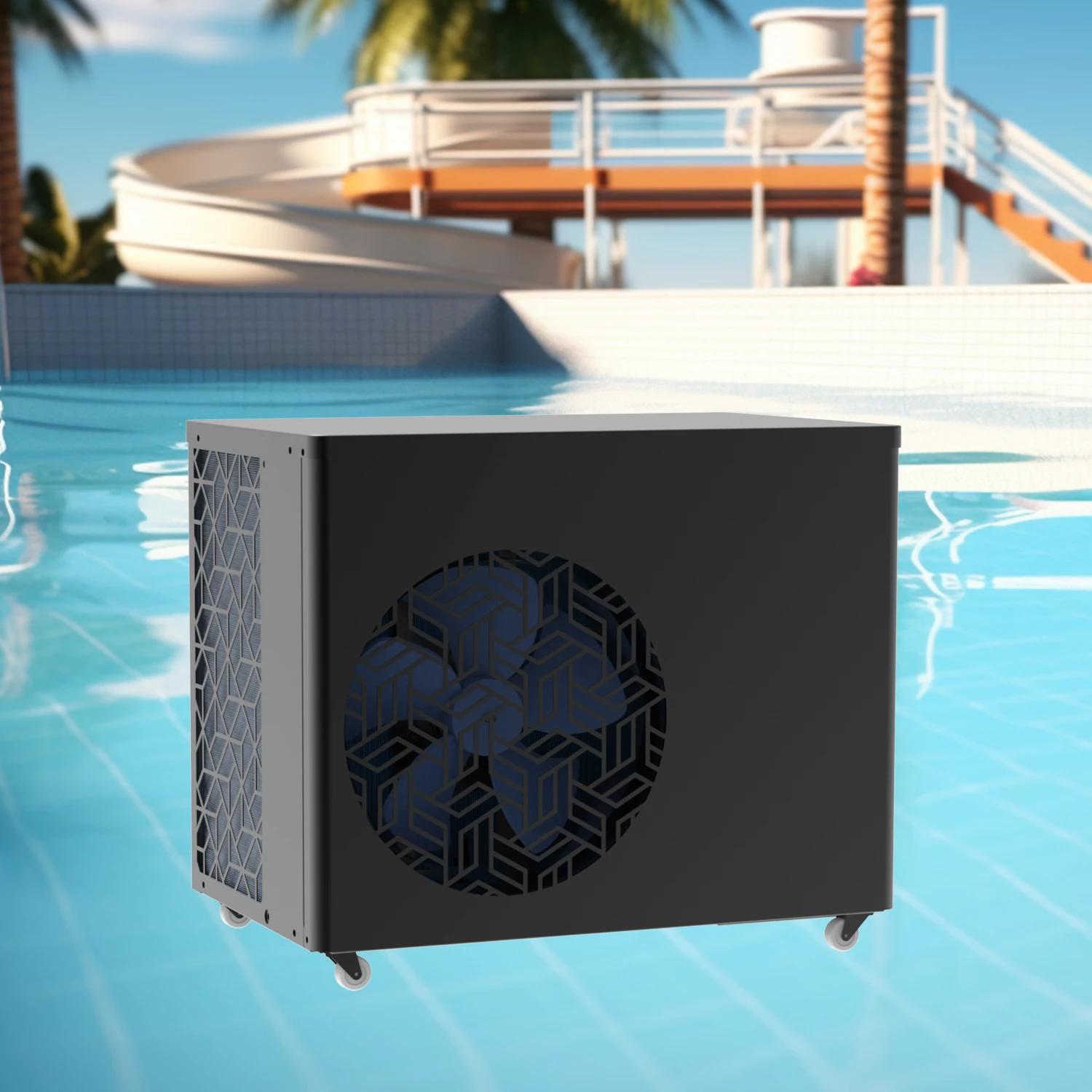 Chinese Heat Pump Manufacturer R32 Portable Water Heater Heating Mini Swimming Pool Water Heat Pump