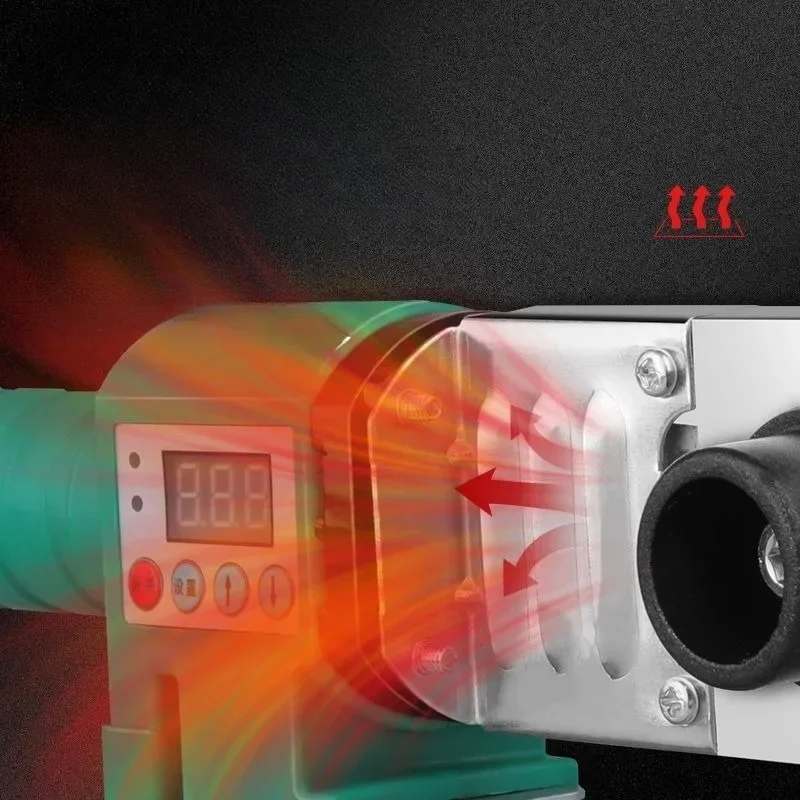 Water Tube Hot Melt Machine High Power Electric Hot Melt Gun Electronic Display Temperature Control Plastic Water Pipe Soldering