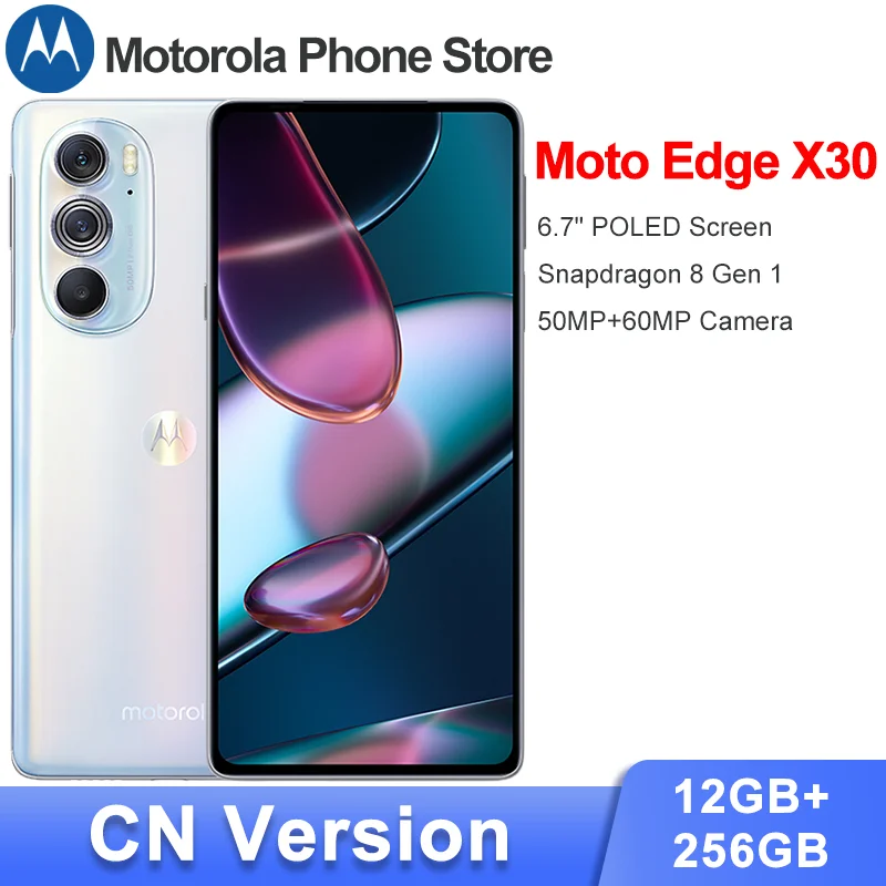Motorola moto edge x30 5g smartphone 256gb snapdragon 8 gen 1 6.7 ...