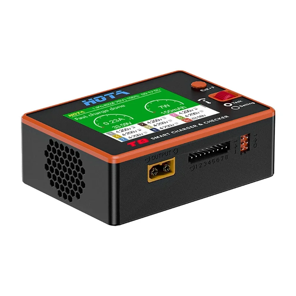 HOTA T8 Intelligent Balance Charger for Lithium Batteries 1-8S 22A Current 650W Suitable for RC FPV Drone And Remote Control thumbnail 3
