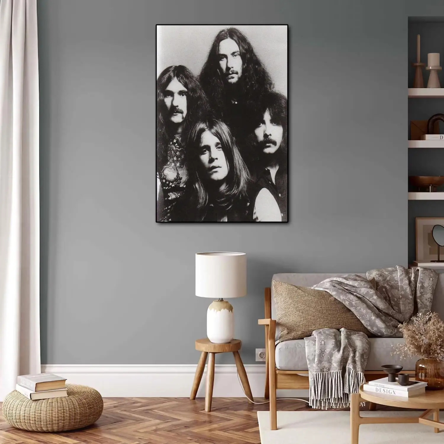 Ozzy Osbourne Poster 60x90 Cm - 2-teiliger Leinwanddruck Für Wanddekoration